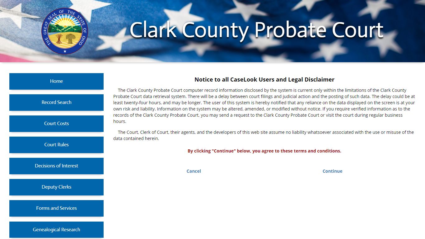 Clark County Probate Court - Record Search